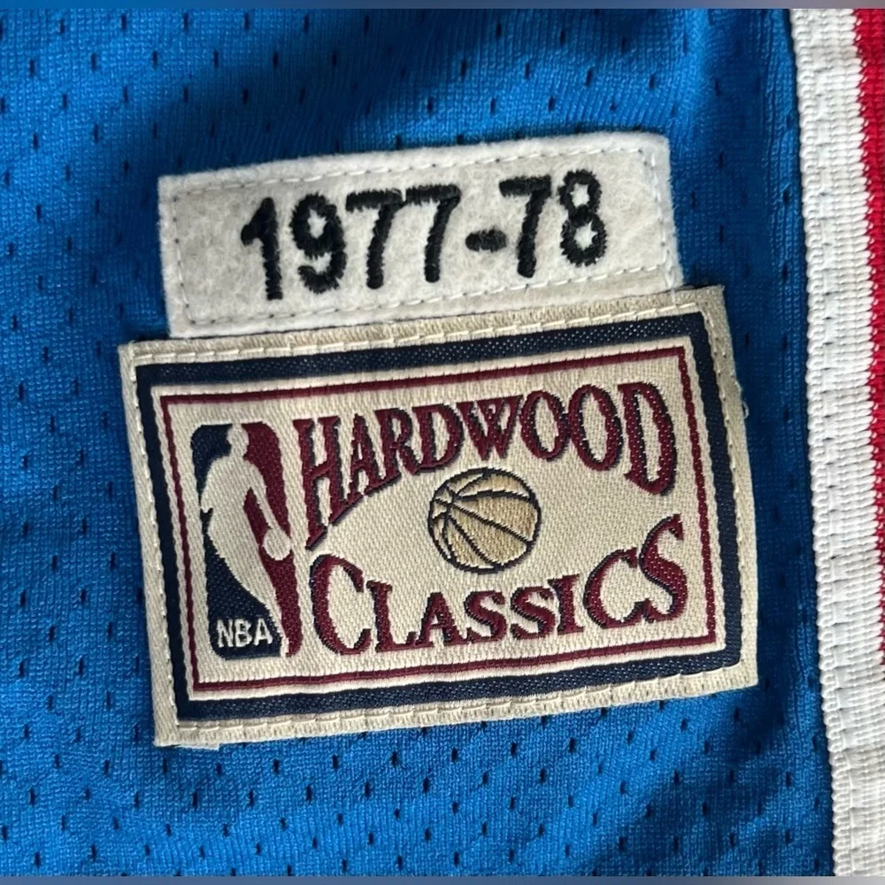 Julias “Dr. J” Erving Philadelphia 76ers NBA Hardwood Classic Basketball Jersey